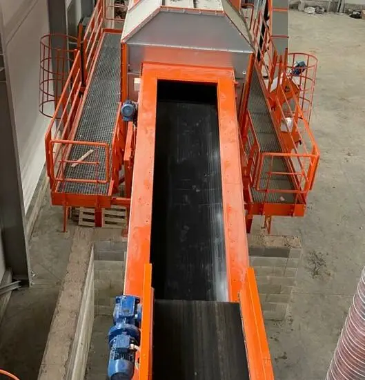 Belt conveyor for biomass and industrial material handling – Green Energy Systems