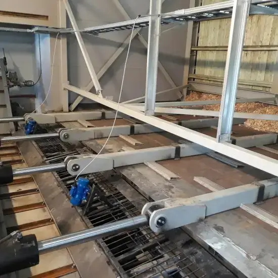 Automated moving floor system for biomass handling – Green Energy Systems
