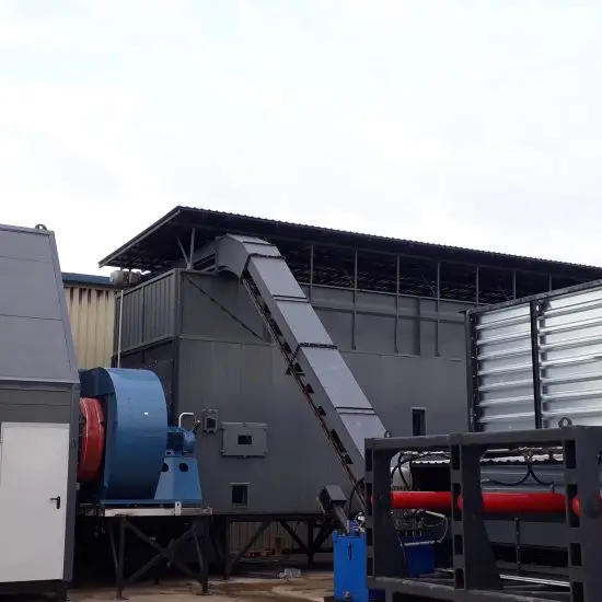Hydraulic unit for biomass conveyor – Green Energy Systems