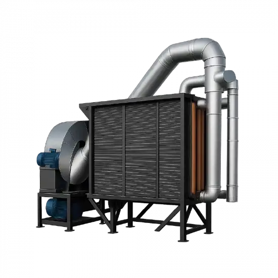 Industrial hot air generator for drying – Green Energy Systems