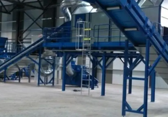 Automated waste sorting and pre-sorting plant with conveyor systems – Green Energy Systems