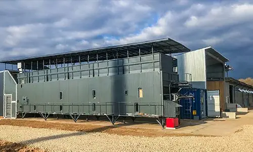 Industrial biomass dryer for wood chips – Green Energy Systems