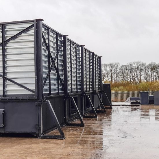 Storage hoppers for bulk material storage Green Energy Systems