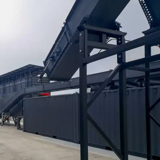 Chain conveyor for biomass and fuel transport – Green Energy Systems