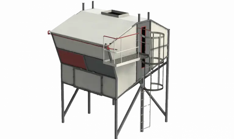 Biomass fuel bunker for storage and feeding, Volume range: 5–200 m³ – Green Energy Systems