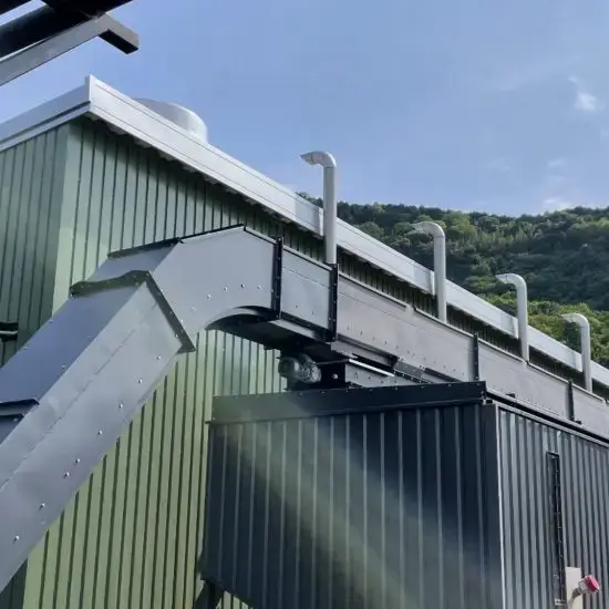 Chain conveyor for biomass and fuel transport – Green Energy Systems