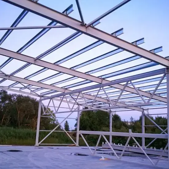 Fabricated steel structure for energy plant – Green Energy Systems