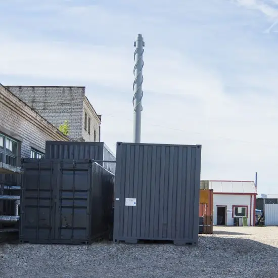 500 kW wood chip boiler house with biomass heating and pipework – Green Energy Systems