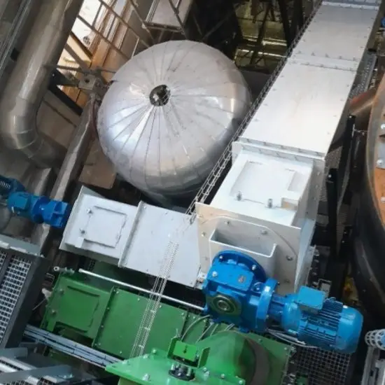 Chain conveyor for biomass and fuel transport – Green Energy Systems