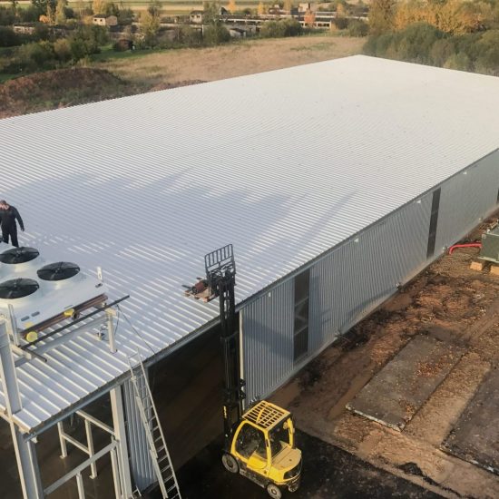 Fabricated steel structure for energy plant – Green Energy Systems