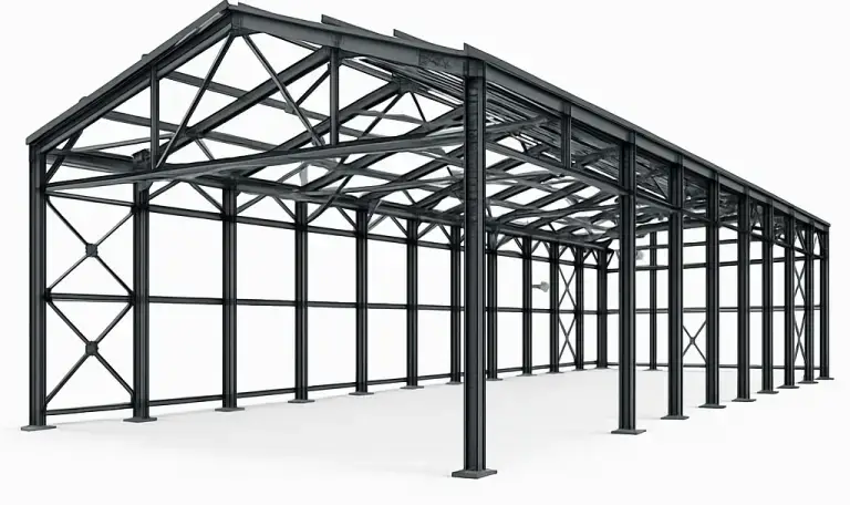 Fabricated steel structure for energy plant – Green Energy Systems