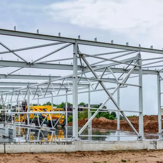 Fabricated steel structure for energy plant – Green Energy Systems
