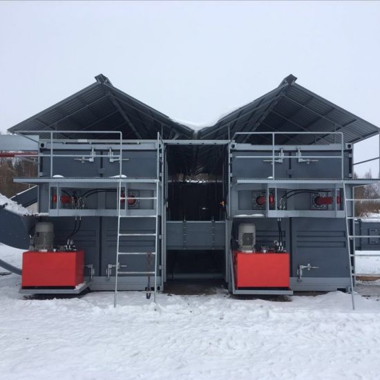 Industrial biomass dryer for wood chips – Green Energy Systems