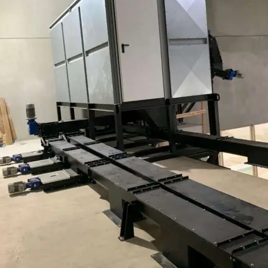 Screw conveyor for biomass and bulk material transport – Green Energy Systems