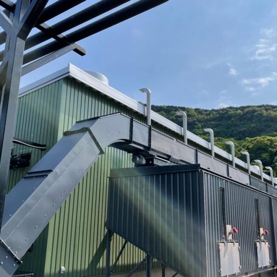 Storage hoppers for bulk material storage Green Energy Systems