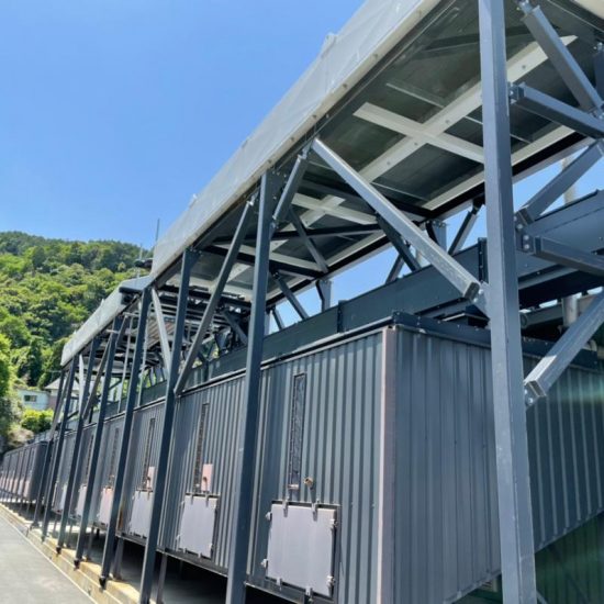 Storage hoppers for bulk material storage Green Energy Systems