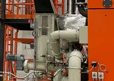 14 MW biomass boiler house with complete pipework and installation – Green Energy Systems