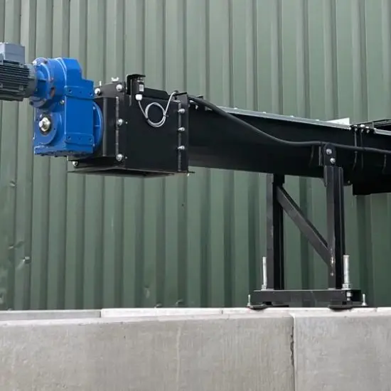 Screw conveyor for biomass and bulk material transport – Green Energy Systems