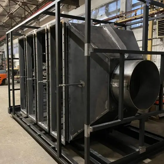 Industrial welding of steel structures – Green Energy Systems