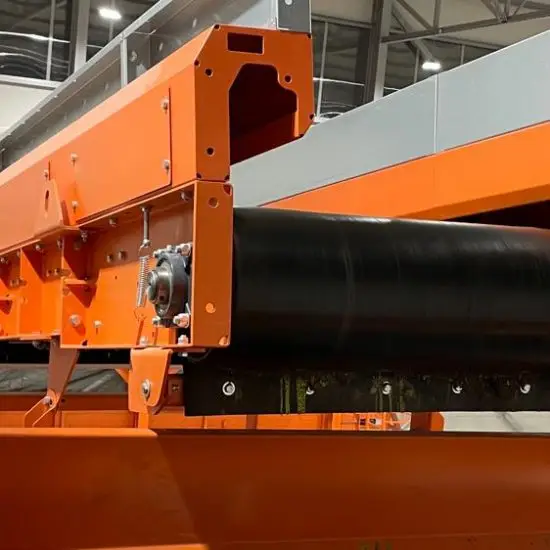 Belt conveyor for biomass and industrial material handling – Green Energy Systems