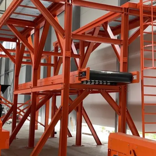 Belt conveyor for biomass and industrial material handling – Green Energy Systems