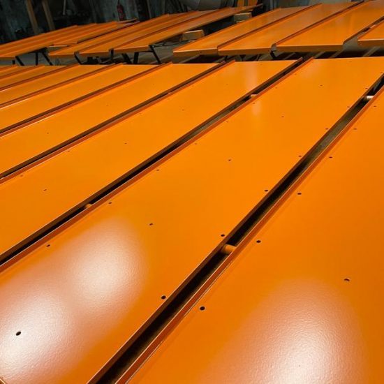 Powder coating of steel and metal components – Green Energy Systems