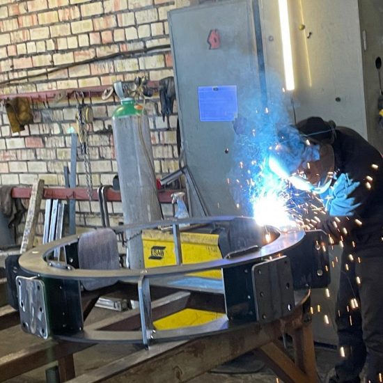 Industrial welding of steel structures – Green Energy Systems