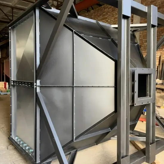 Biomass fuel bunker for storage and feeding – Green Energy Systems
