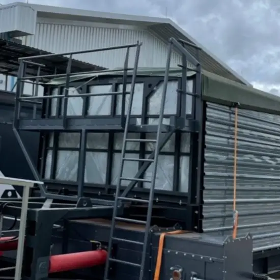 Automated moving floor system for biomass handling – Green Energy Systems