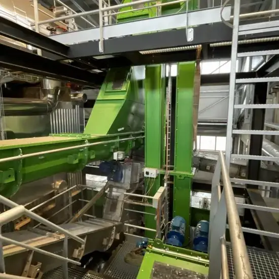 Chain conveyor for biomass and fuel transport – Green Energy Systems