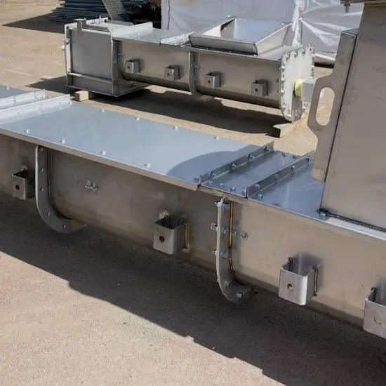 Screw conveyor for biomass and bulk material transport – Green Energy Systems