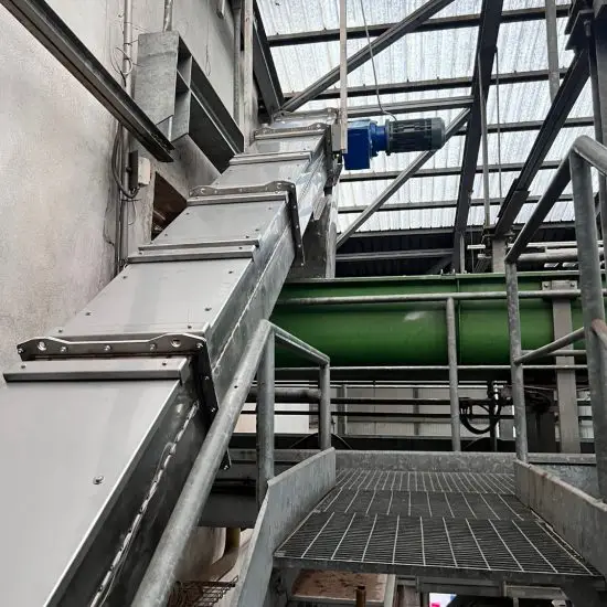 Chain conveyor for biomass and fuel transport – Green Energy Systems