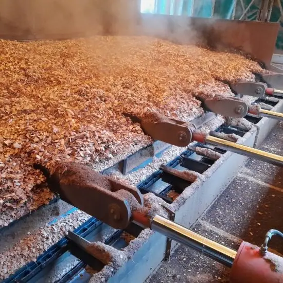 Automated moving floor system for biomass handling – Green Energy Systems