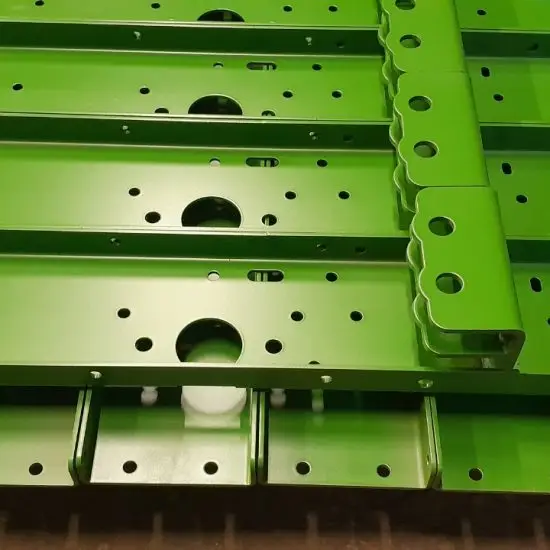 Powder coating of steel and metal components – Green Energy Systems