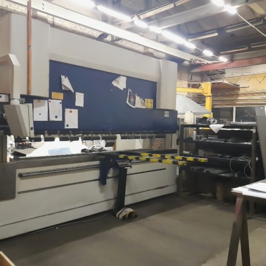 CNC press brake bending of steel sheets – Green Energy Systems