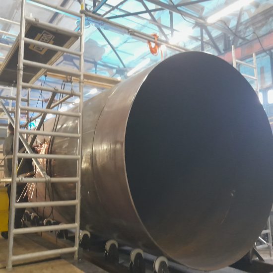 Industrial welding of steel structures – Green Energy Systems